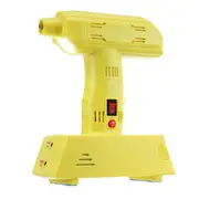 12V Air Compressor Portable Electric Rechargeable Pump Cordless Power Inflator with USB 31 YELLOW