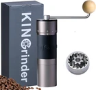 Kingrinder K6 Manual Hand Coffee Grinder with Straight Handle for French Press,