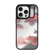 iPhone 16 Pro Mirror Ring Stand Case MagSafe Compatible Clouds