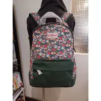 在飛比找蝦皮購物優惠-Cath Kidston【英國正品】小花朵滿版  拼接深綠皮