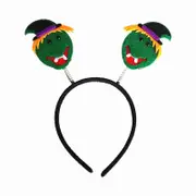 6PC Pumpkin Witch Skull Devil Bat Wings Hair Band Halloween Costume Party Gothic Headbrand for Kid