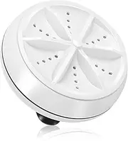 Mini Washing Machine Portable Ultrasonic Turbine Washer Washing Machine with USB Multifunctional Travel Washing Device Washer for Business Apartment Dorm On The Go