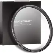 Walking Way 77MM White Mist Diffusion Filter - Soft Focus Circular Lens Filter -