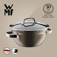 在飛比找Yahoo奇摩購物中心優惠-德國WMF FUSIONTEC 調理鍋24CM 4.0L(棕