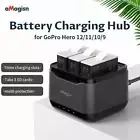 Pluggable Card Charging Hub Battery Fast Charge Box For GoPro Hero 12/11/10/9