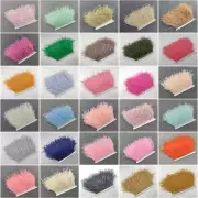 120 Color 10 Meter Ostrich Feather Trims 8-15cm/3-6inch Fluffy Plumas Border