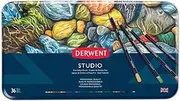 [Derwent] Studio Colouring Pencils, Drawing & Writing, Ideal For Illustrating, Set Of 36, Professional Quality, 32198