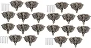 COHEALI Sets Ergonomic Grip Metal Drawer Pulls Animal Head Knob Handles for Dresser and Cabinet