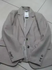 COTTON TRADERS WOOL JACKET 14 blazer SMART boyfriend relaxed fit roomy shacket