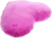Zerodeko Plush Heart Pillow, Soft Heart Shaped Pillow Decorative Throw Pillow Plush Cushion Throw Pillow Cute Heart Shaped Throw Cushion for Girls Women (Purple)