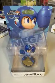 1st Print Mega Man Amiibo Super Smash Bros. Series Nintendo Brand New Sealed