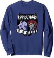 [Disney] Gargoyles Goliath VS Demona Split Screen Badge Sweatshirt