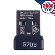 USB Dongle Mouse Receiver Adapter for Logitech G703 Wireless Mouse