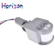 12M PIR Infrared Outdoor Motion Sensor Wall Detector LED Security Light RF 140°