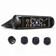 TPMS Car Tire Pressure Monitoring Sensor Wireless Smart Device Solar Charging (for: Renault)
