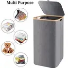 Foldable Laundry Basket Washing Clothes Storage Bag Large Organiser Basket