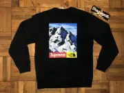 Supreme x The North Face TNF Mountain Crewneck Sweatshirt FW17 Sz M DS Brand New