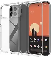 [Osophter] for Pixel 9 Pro Fold Case: Clear Transparent Protective Phone Cover[Anti-Yellowing][Anti-Scratch] for Google Pixel 9 Pro Fold Case-Clear