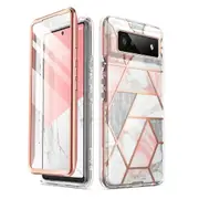 For Google Pixel 6a Case (2022 Release) I-blason Cosmo Slim Full-body Stylish Protective Case with Built-in Screen Protector