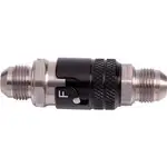 Aeroflow Quick Release -4 Viton Seal Black Titanium - AFQR102-04
