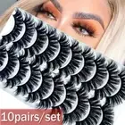 Wispies Fluffy Lash Extension 3D Mink Hair False Eyelashes Full Volume Thick
