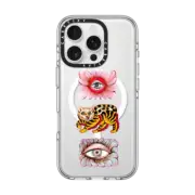iPhone 16 Pro Clear Case MagSafe Compatible Eyes on you by Phannapast