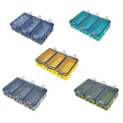 3Pcs Portable Tackle Box Organizers Luminously Fish Lure Baits Storage Box