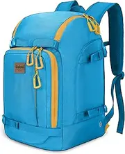 [Goloni] Ski Boot Bag - 50L Waterproof Ski and Snowboard Boots Travel Backpack for Skis, Snowboard, Ski Helmet, & Accessories