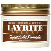 Layrite Superhold Pomade High Hair Super Hold Medium Shine Styling Finish 120g