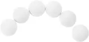 GLSTOY 6pcs Mini Table Football Balls Soccer Game Accessories for Foosball Table Replacement Balls for Indoor Soccer Games Smooth Rolling Design for Better Control