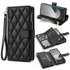 For Samsung Galaxy Z Fold 6 5 4 3 Leather Stand Case Shockproof Wallet Cover US