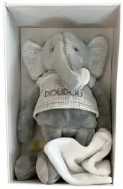 Doudou Compagnie Paris Elephant Plush