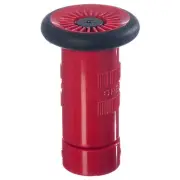 Adjustable Polycarbonate Fire Hose Nozzle, 1" NPSH, Fog/Stream/Shutoff, 30 gpm,