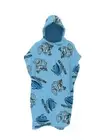 Cronulla Sharks NRL Team Youth Hooded Beach Towel Easter Gift Sale