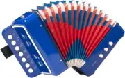 Horse Kids Accordion, 10 Keys Button Control Kid Accordions Musical Instruments