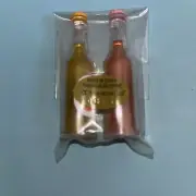 American Girl 2 Juice Bottles Orange Grapefruit From Coffee Shop for 18'' doll