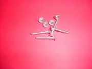 4 carriage bolts and nuts for joystick on arcade game control panel- JAMMA MAME