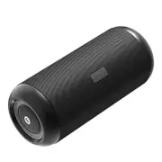 IPX6 Waterproof Wireless Speaker with Loud Stereo Sound RGB Lighting Effect-Black