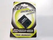 Nintendo GameCube 128MB Memory Card with 2043 Blocks for Game Saves