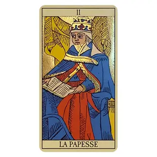 A178 ◈光之海◈現貨 正版 Golden Tarot Of Marseille 黃金馬賽塔羅 贈送中文說明電子檔