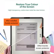 iPad Air 4 10.9 / iPad Pro 11 2021 2020 2018 Screen Protector, ZUSLAB Tempered Glass Screen Protector (10.9")
