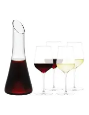 [Plumm] Flinders Decanter and Three Gift Set 4 x No 1 in Clear