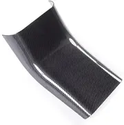 Car Styling Interior Accessories for Tesla Model 3 model3 Armrest Cover Back Row Passenger Air Trim Decorative Frame Replace(Carbon color-01)