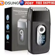 Electric?Shaver?LCD Cordless?Hair?Trimmer Men Beard?Razor?Clipper Pop Up Head
