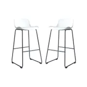 CHOTTO - Kaba Barstool - White x 2