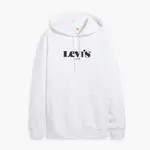 LEVIS 重磅口袋帽T 寬鬆休閒 高密度立體膠印復古摩登LOGO 430GSM厚棉 男 熱賣單品 38479-0038