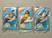 NIB 3 Play Day Pool Tubes Two Sharks And One Sweets 2’7” Wide