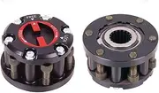 Rynplex 2 Pieces Free Wheel Bearing Locking Hubs, for Isuzu, Pickup Trooper 1987-1992 B022 AVM433 897113446PT 8971134460 Car Freewheel Locking Hub