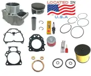 fits Cylinder Top End Kit Honda TRX 420 Rancher 12100-HP7-A00 13101-HP5-600.