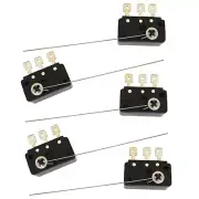 5Pack 4.8mm Long Hinge Microswitch Arcade Change-Coin Acceptor Micro Switch